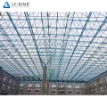 Estructura de marco de acero ligero Construcción de gimnasio Estructura de acero de acero Indoor Badminton Court